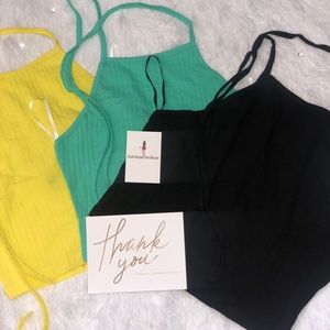 Tied Halter Tops